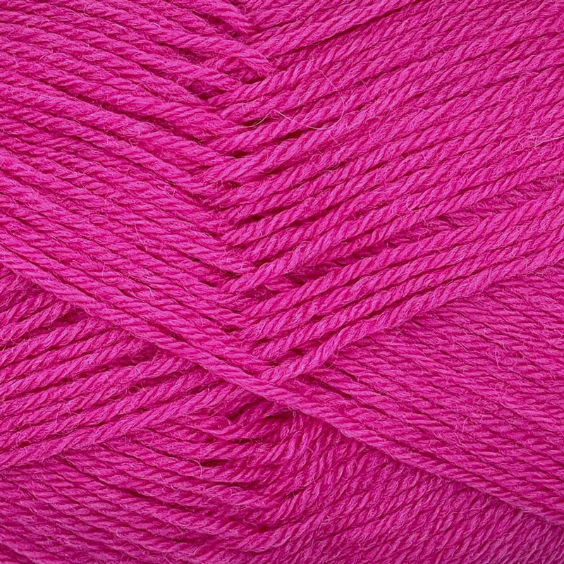 Crucci 4ply Pure NZ Wool Soft 27 Hot Pink
