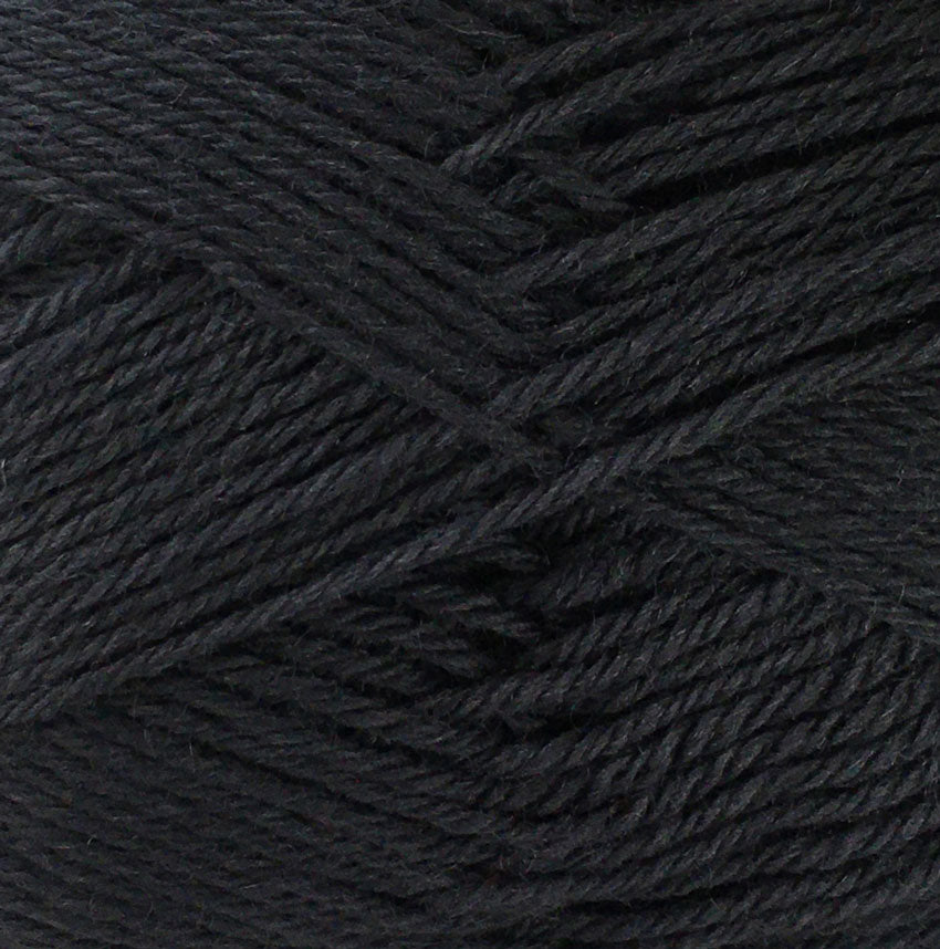 Crucci 4ply Pure NZ Wool Soft 28 Black