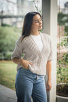 Crucci Knitting Pattern 2308 Deep V Cardigan