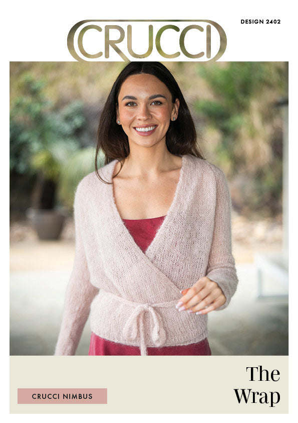 Crucci Knitting Pattern 2402 The Wrap