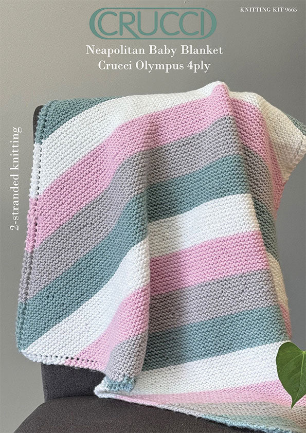 Neapolitan Baby Blanket Kit