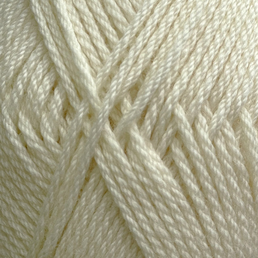 Crucci Luxury Merino Crepe Wool DK 20 Ivory