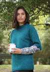 Crucci Knitting Pattern 2013 Fair Isle or Printed Sleeve Sweater