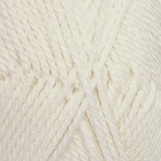 Crucci Luxury Merino Crepe Wool DK 1 White