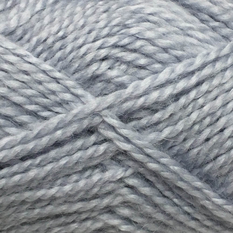 Crucci Lambshair 8ply Wool Blend Shade 26 Soft Silver