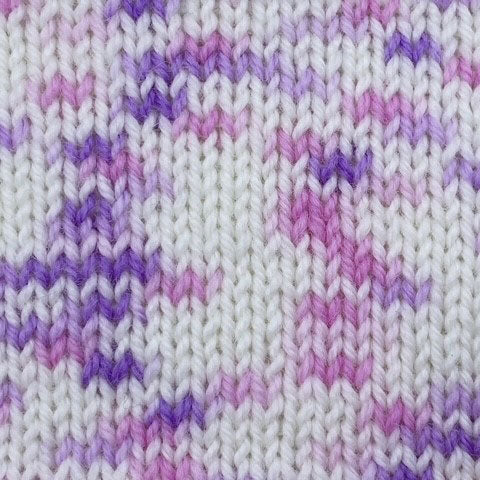 Woolly Jack and Jill DK 867 White Pinks