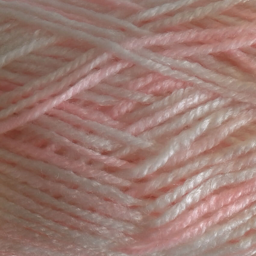 Olympus 8ply Yarn Shade 16 Soft Pink Print