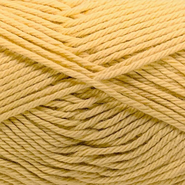 Crucci Pure Cotton 8ply Yarn 107 Mustard