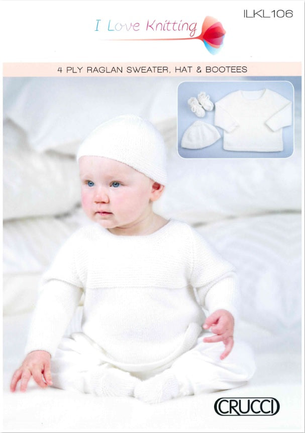 Crucci Knitting Pattern 106 Baby 4ply