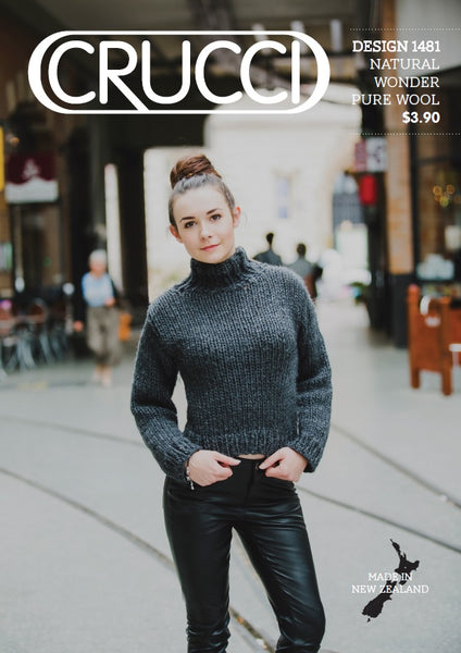 Crucci Perfect Sweater Knitting Pattern 1481 | Crucci Magic